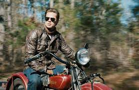 Indian Scout 101 Fron The Curious Case Of Benjamin Button Brad Pitt Celebrities Leather Jacket Belstaff