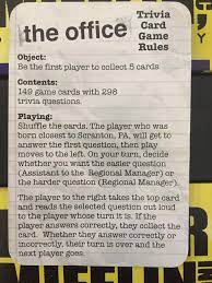 These are the trivia categories we will cover: The Office Trivia Game Album On Imgur