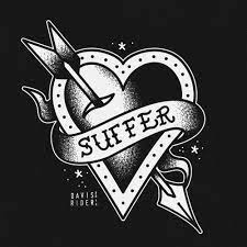 See more ideas about tattoos, black tattoos, traditional tattoo. Davisrider S U F F E R Black Heart Tattoos Old School Tattoo Designs Traditional Tattoo
