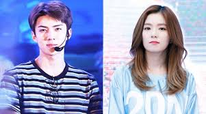 Irene was rumored to have dated exo sehun (they seemed to have a lot of chemistry in a photoshoot they did together & look at each other a lot. Berduaan Di Hawaii Sehun Exo Dan Irene Red Velvet Pacaran