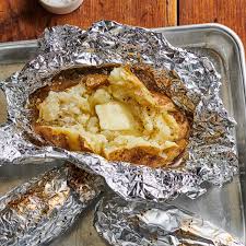 how to baked potatoes on the grill