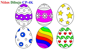 Ilustraciones, imágenes clip art, dibujos animados e iconos de stock de cartel de pascua, fondo o tarjeta con huevos y orejas de conejo. Aprender Colores Con Huevos De Pascua Para Colorear Como Dibujar Huevos De Pascua Para Ninos Youtube