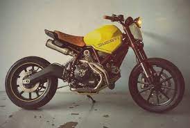 Dirt Fellow Ducati Scrambler Ducati Tracker Motorcycle