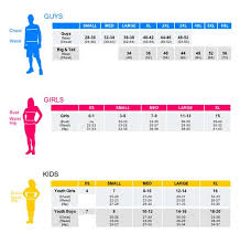 64 Cogent Pant Size Chart For Juniors