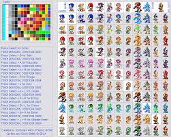 Sonic battle nintendo gameboy advance gba instruction manual booklet only! Sonic Battle Palette Chart By Joshman14487 On Deviantart