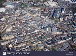Burnley fc launch british isles club partnerships. Eine Luftaufnahme Von Burnley Town Centre Nord West England Uk Stockfotografie Alamy
