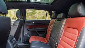 Volkswagen Atlas Cross Sport Rear Interior Factory Issued Press Photo Usa 2020