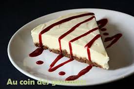 Cheesecake Speculoos Chocolat Blanc Coulis Framboise Cheesecake Speculoos Coulis Framboise Chocolat Blanc