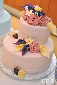 A Beautiful Pink Cake From An Ice Class Baking Art Professional Cake Decorating Baking School