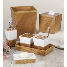 Alibaba.com offers 1,889 ceramic bath accessory products. White Ceramic Bamboo Bathroom Accessories Overstock 8883505