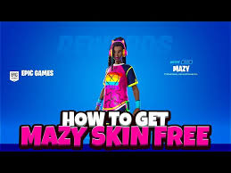 HOW TO GET THE NEW MAZY SKIN NOW FREE IN FORTNITE! - YouTube