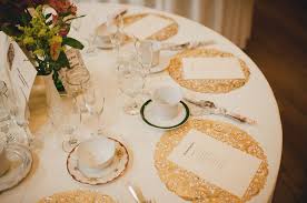 19 Gold Doilies At Reception Wedding Placemats Wedding Table Settings Paper Doilies Wedding