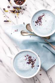 Blue Moon Milk Love And Olive Oil Recipe Moon Milk Recipe Milk Recipes Tea Recipes