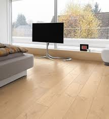 Laminate wood flooring is easy to install too, as they tend to be a floating floor that simply clicks together. Haro Laminate Floor Tritty 100 Plank 1 Strip 4v Oak Portland Puro Authentic 533122