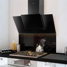Credence Fond De Hotte Verre Brillant Noir 900x450 Mm Cuisissimo Achat Vente Credence Credence Fond De Hotte Verre Cdiscount