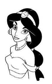 Free Free 167 Printable Princess Easy Princess Jasmine Coloring Pages SVG PNG EPS DXF File