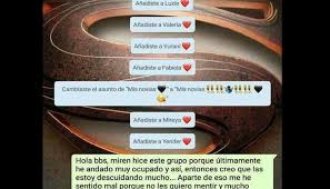 Check spelling or type a new query. Whatsapp Junto A Todas Sus Novias En Un Grupo Y Ellas Le Escribieron Esto Conversaciones Viral Foto 1 De 6 Epic Mobile Epic Peru Com