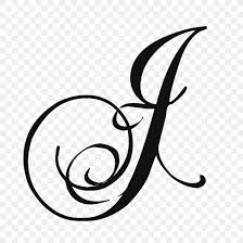 Learn how to write the letter j cursive in uppercase and j in lowercase. Cursive Lettering J Alphabet Png 850x850px Cursive Alphabet Art Artwork Black Download Free