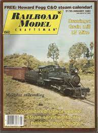 Railroad Model Craftsman Magazine January 1982 Back Issue Ebay Craftsman Railroad Ebay Store