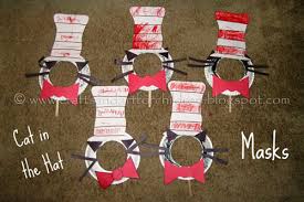Besides feeding the cat in the hat, make extra sets of the cards to play all sorts of games. Cat In The Hat Crafts