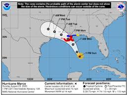 I am the storm that is approaching! 2 Tropical Storms Expected To Hit Louisiana Within 48 Hours Of Each Other Npr