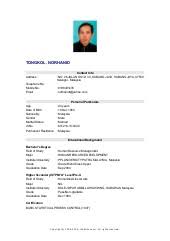 Tips panduan dan contoh resume terbaik. Contoh Resume Bahasa Melayu