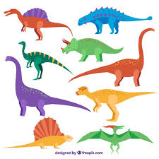 Collection Colored Flat Dinosaur Dinosaur Images Dinosaur Dinosaur Illustration