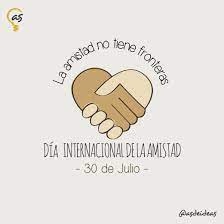 Nuestro mundo hace frente a muchos desafíos, crisis y fuerzas divisorias, pobreza. Ilustracion Disenografico Postales Diamundialdelaamistad Diamundial Amistad Dia Internacional De La Amistad Dia Internacional De Amistad