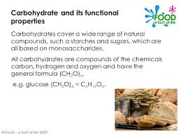 Carbohydrate And Its Functional Properties In Food Products Ppt Video Online Download