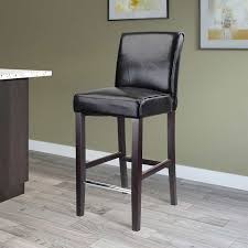 Costco Benecio Black Bar Or Counter Stool Bar Stools Espresso Bar Stool Leather Bar