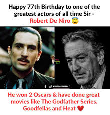 We did not find results for: Happy Birthday Robert De Niro What Happened Bro Facebook