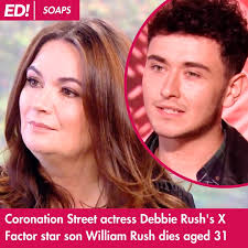 Debbie's son sadly died yesterday #Corrie ⬇️