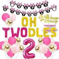In honor of #tbt, i'm reminiscing back to when miss k turned 2. Party Supplies Oh Twodles Happy Birthday Banner Mouse Hanging Swirl Black Red Yellow Balloons For Mickey Mouse Theme Party Favors Decorations Cartoon Mouse 2nd Birthday Party Supplies Banners