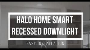 Halo rl560wh6940r rl integrated led recessed lighting retrofit downlight trim p1 80083711864 ebay. Halo Smart Recessed Downlight Installation Youtube