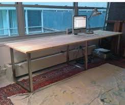 Wooden cocktail tables diy pallet desk computer. 24 Creative And Useful Ikea Office Furniture Hacks Home Studio Desk Diy Furniture Cheap Long Desk