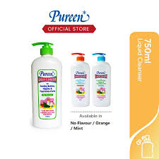 More baby personal care from pureen. Pureen Liquid Cleanser 750ml Mint Orange No Flavour Shopee Malaysia