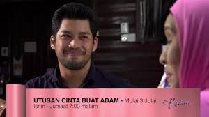 Adam menjaga aireen selepas pembedahan dengan penuh kasih sayang. Drama Utusan Cinta Buat Adam Episod 2