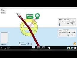 Viznachennya Pokaznika Zalomlennya Skla Vidnosno Povitrya Phet Simulyaciya Youtube In 2021 Refraction Physics Prisms