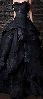 Not Ordinary Fashion Black Wedding Dresses Gowns Beautiful Dresses