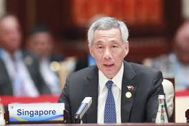 Singapore's pm lee listens to speech during plenary session of 25th asean summit at myanmar lee decided on the surgery option on the advice of a panel of doctors and is expected to recover fully. Singapore Pm Lee Says Covid 19 Here To Stay Vows To Reopen Borders Dtnext In
