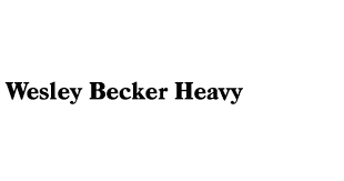 Wesley Becker Heavy