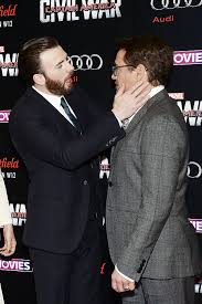 And evans talk about playing iron man and captain america in the avengers. Safety Lights Are For Dudes Mcavoys Chris Evans And Robert Downey Jr