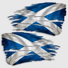 It was reported that members of scottsih parliament (msps) want to create a distinctive. Tattered Scottish Flag Decal Distressed Scotland Country Sticker