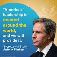 Secretary Blinken: America's leadership is needed around the world, and we  will provide it. 👉 https://go.usa.gov/xA6XG