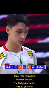 การแข่งขันวอลเลย์บอลของน้องชาย Alex Nikolov