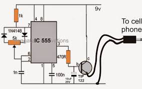 Circuito Simples Do Carregador Do Telefone Da Cc Dc Controlado Pela Pwm Science Fair Project 555 Carregador Celular Carregador Telefone Celulares