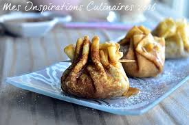 Aumoniere De Crepes Aux Pommes Et Caramel Beurre Sale Le Blog Cuisine De Samar Recette Crepe Aux Pommes Recettes De Cuisine Blog Cuisine