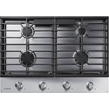 What kind of island for a gas stove? Samsung 30 Built In Gas Cooktop With 4 Burners Stainless Steel Na30r5310fs Best Buy