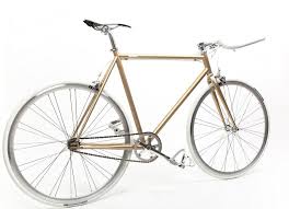 Single Speed Bike One Gold Unikat Fahrrad Single Speed Bike Drive