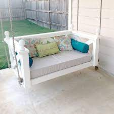 Including 1 bench loveseat cushion, carefully selected qualified cloth, resilient and qualified environmental filing material, perfect. Custom Outdoor Glider Porch Swing Cushions